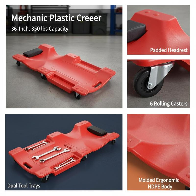 Rolling Creeper Board 36-Inch  - Auto Repair Shop avaliação e preço