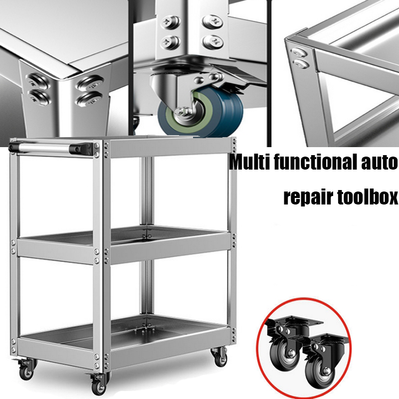 2/3 layers Trolley Stainless S - Auto Repair Shop avaliação e preço